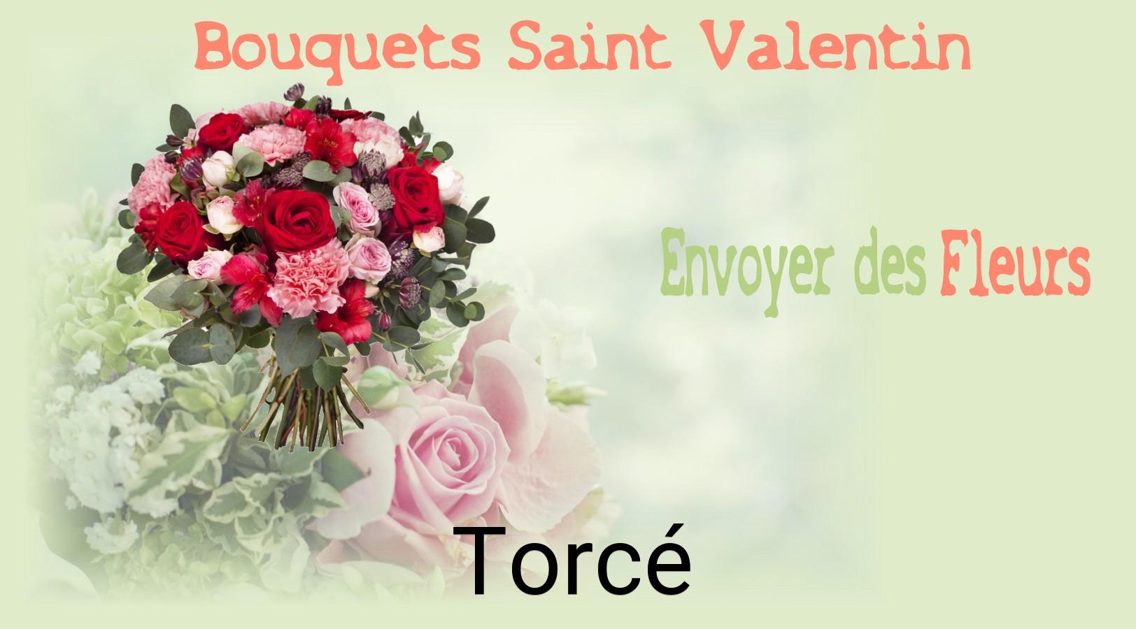 Roses de Saint-Valentin livrées à Torcé